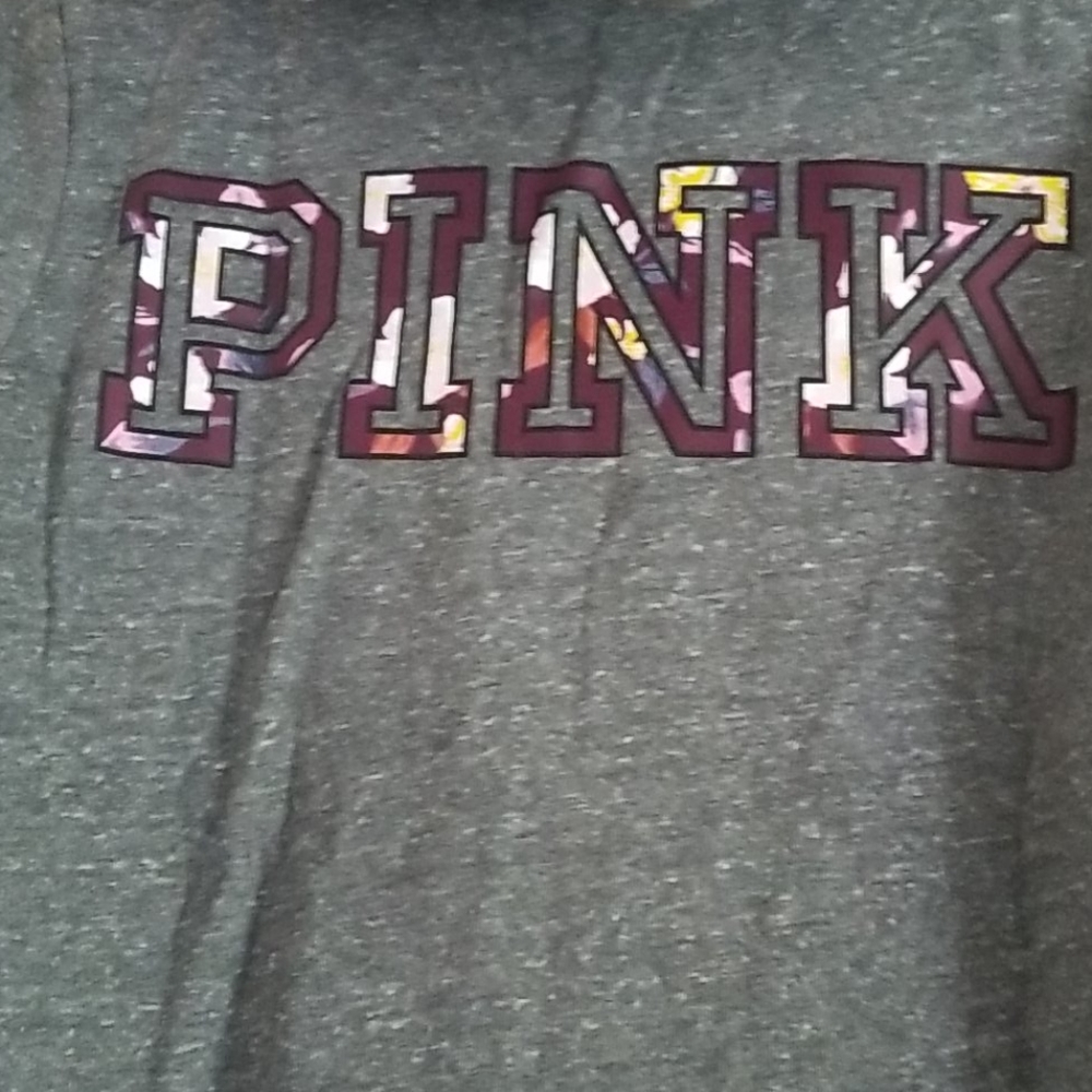 VS PINK Everyday Full Lounge Full-Zip Logo Hoodie - Picture 9 of 11